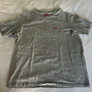 Supreme Heather Gray Short Sleeve Tee